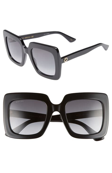 gucci women's gg0118 53mm sunglasses|used gucci sunglasses for sale.